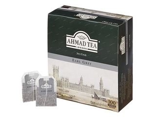 Tēja melnā Ahmad Earl Grey, 100 pac.