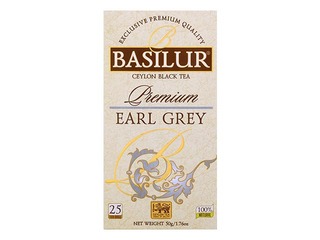 Tēja melnā Basilur Premium Earl Grey 25 pac