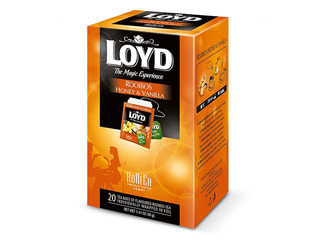 Tēja sarkanā Loyd Rooibos ar medu un vaniļu FS, 20x2g