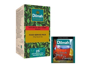 Augļu tēja Spicy berry, Dilmah, 25 pac.