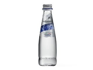 Minerālūdens San Benedetto, gāzēts, stikls, 250ml (Taras depozīts iekļauts cenā)