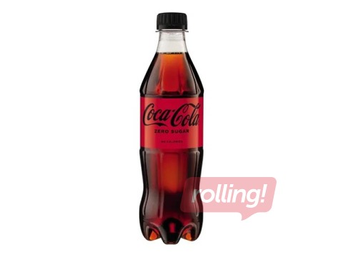 Gāzēts dzēriens Coca-Cola Zero, PET, 500ml (Taras depozīts iekļauts cenā)