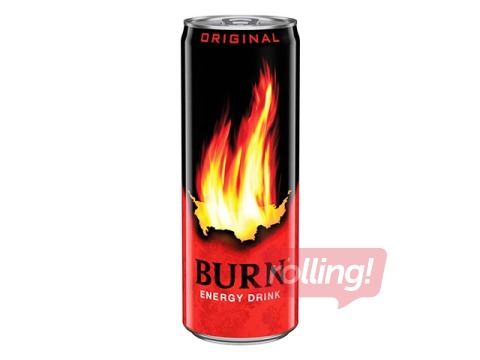 Enerģijas dzēriens Burn, skārdene, 330ml (Taras depozīts iekļauts cenā)