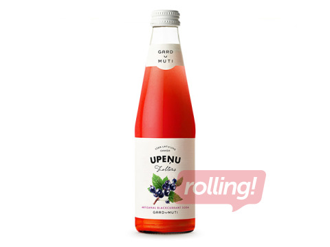 Gāzēts dzēriens Gardu Muti upeņu zelteris, stikls, 330ml (Taras depozīts iekļauts cenā) 
