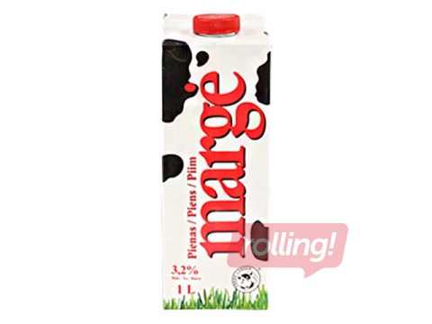 Piens Marge, 3,2 %, 1L