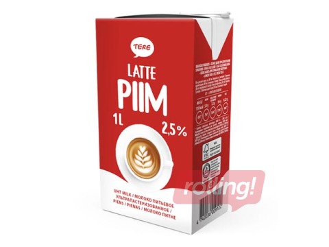 Piens Tere Latte, 2,5%, 1L
