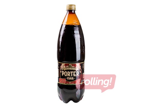 Kvass Ulmaņlaiku Porter, PET, 1.5L (Taras depozīts iekļauts cenā)