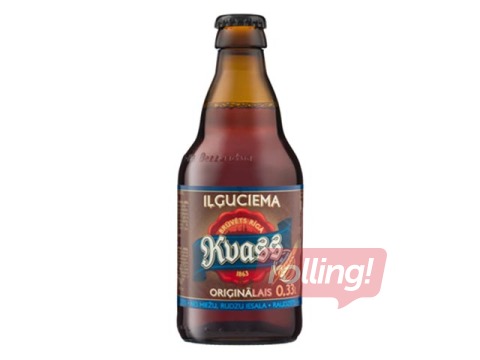 Kvass Iļģuciema Oriģinālais, stikls, 330ml (Taras depozīts iekļauts cenā)