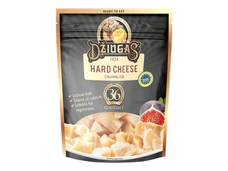 Cietais siers Džiugas Gourmet drupināts 40%, 36 mēn,100 g