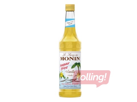 Sīrups Monin, vaniļas, bez cukura, 700ml