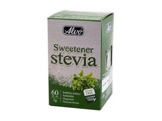 Saldinātājs Stevia ALVO, 2g x 60 gab.