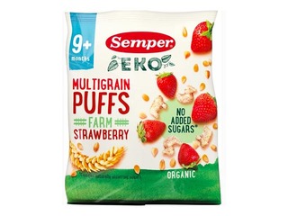 Pilngraudu uzkoda ar zemeņu garšu, Semper Eko ,18g (Minimālais pasūtījums 6 gab.)