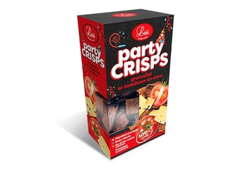 Grauzdiņi Party Crisps ar tomātiem un sieru, Lāči, 100g