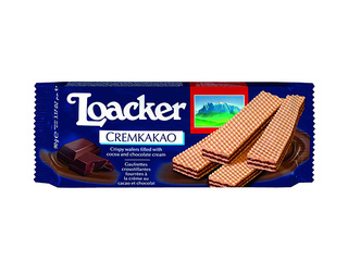 Vafeles Loacker, Classic Chocolate, 90g