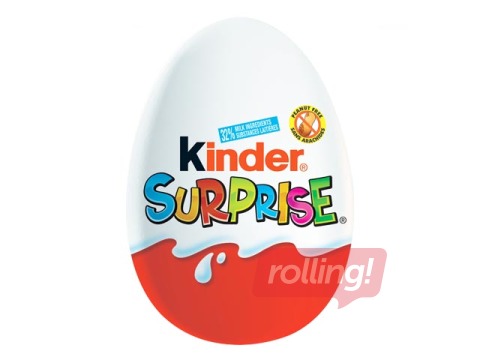 Šokolādes olas Kinder Surprise 20g x 72 gab.