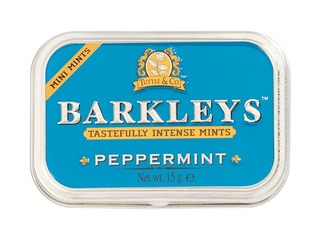 Dražejas Barkleys, piparmētra, 15g