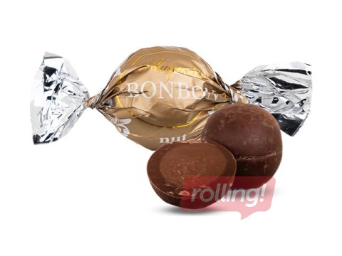 Piena šokolādes kofektes ar riekstiem 1kg
