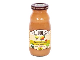 Biezsula Rūdolfs ābols un bumbiers BIO, 260ml (no 4 mēnešiem) (Minimālais pasūtījums 6 gab.) 