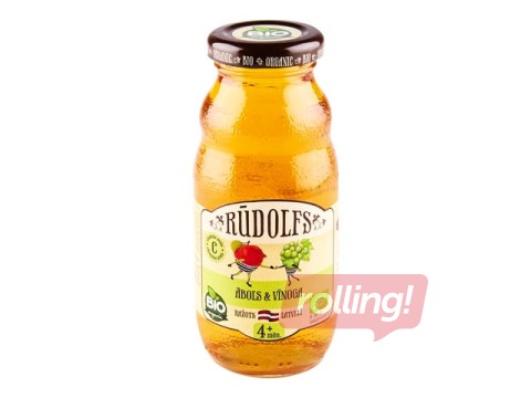 Biezsula Rūdolfs ābols un vīnogas BIO, 260ml (no 4 mēnešiem) (Minimālais pasūtījums 6 gab.)