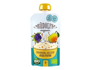 Auzu putra Rūdolfs bumbiers un mellene BIO, no 4 mēnešiem, 110g (Minimālais pasūtījums 6 gab.)