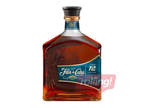 Rums Flor De Caña, 12YO, 40%, 700ml