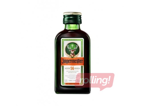 Liķieris Jagermeister, 35%, 40ml (minimālais pasūtījums 24gb)