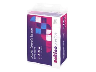 Roku salvetes Wepa Satino Prestige Z, 20.6 x 8 cm, 25 paciņas