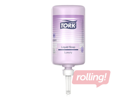 Šķidrās ziepes Tork, Luxury Soft, S1 sistēmai, 1l