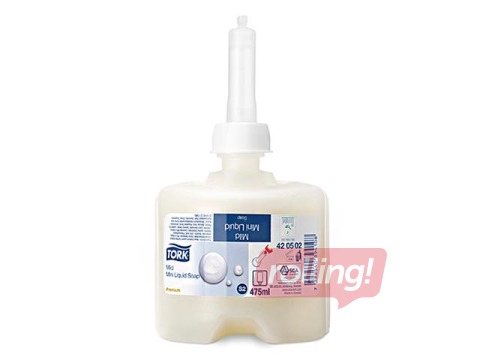 Šķidrās ziepes Tork Premium Mini Mild S2, dzeltenas, 475ml