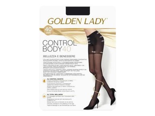 Sieviešu zeķubikses, Control Body, Golden Lady, 40 den, Nero, 3 izm.