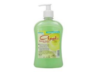 Šķidrās krēmziepes Ewol, ābolu, 500ml