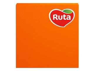Salvetes Ruta 33x33cm, 20 gab, oranžas
