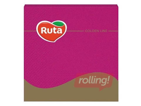 Salvetes Ruta 33x33cm, 20 gab, rozā