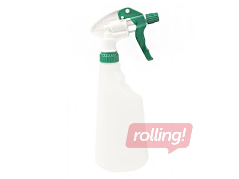 Uzpildes pudele ar izszmidzinātāju HygienTeknik 600 ml, zaļa