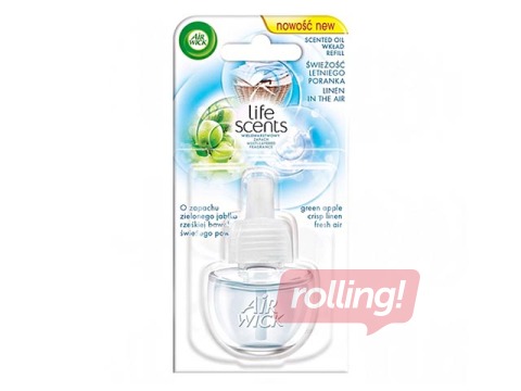 Gaisa atsvaidzinātāja rezerve Air Wick Electrical, Linen in the air, 19ml