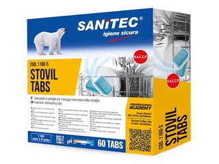Tabletes trauku mazgājamai mašīnai Sanitec Stovil Tabs, 60gab