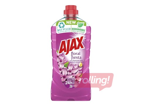 Universāls tīrīšanas līdzeklis Ajax, Lilac, 1 l