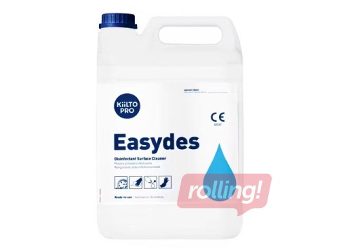 Ātras iedarbības virsmas dezinfekcijas līdzeklis Easydes Kiilto, 5l 
