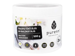 Veļas traipu tīrītājs un balinātājs baltiem audumiem Purenn, 500ml