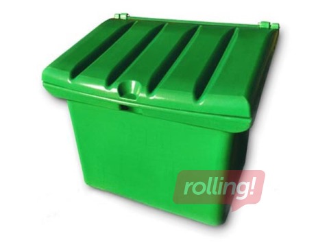 Sāls-smilts konteiners 120L, zaļš