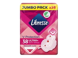 Higiēniskās paketes Libresse Ultra Normal Jumbo pack, 38 gab.