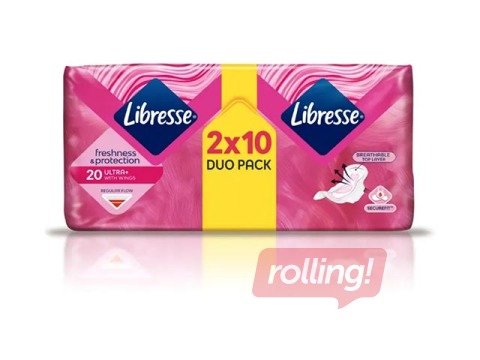 Higiēniskās paketes Libresse Ultra Duo, 20 gab.