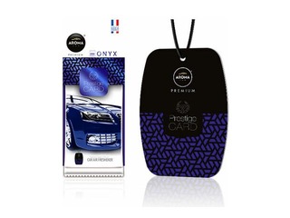 Auto gaisa atsvaidzinātājs Aroma Car, Prestige Cellulose, Onyx