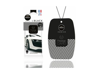 Auto gaisa atsvaidzinātājs Aroma Car, Prestige Cellulose, Black