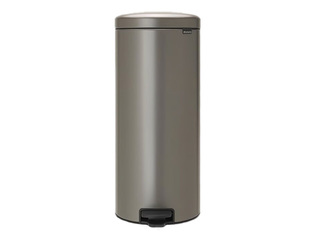 Atkritumu tvertne ar pedāli Brabantia, NewIcon, platīna, 30l
