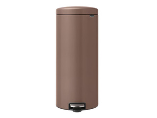 Atkritumu tvertne ar pedāli Brabantia, NewIcon, satīna pelēkbrūna, 30l