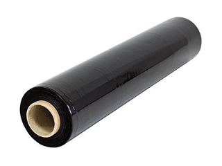 Plēve palešu iepakošanai, 45 cm x 270 m, 17 mikroni, melna