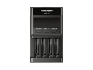 Bateriju lādētājs Panasonic, Eneloop Pro BQ-CC65E, NiMH, 1-4x AA/AAA