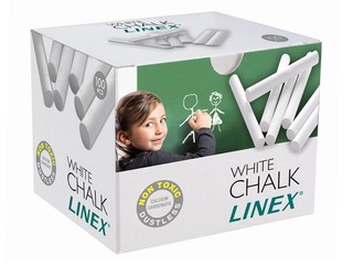 Krīts Linex, balts, 100 gab.