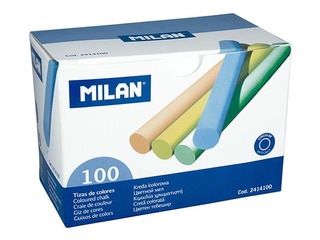 Krīts Milan, krāsains, 100 gab.